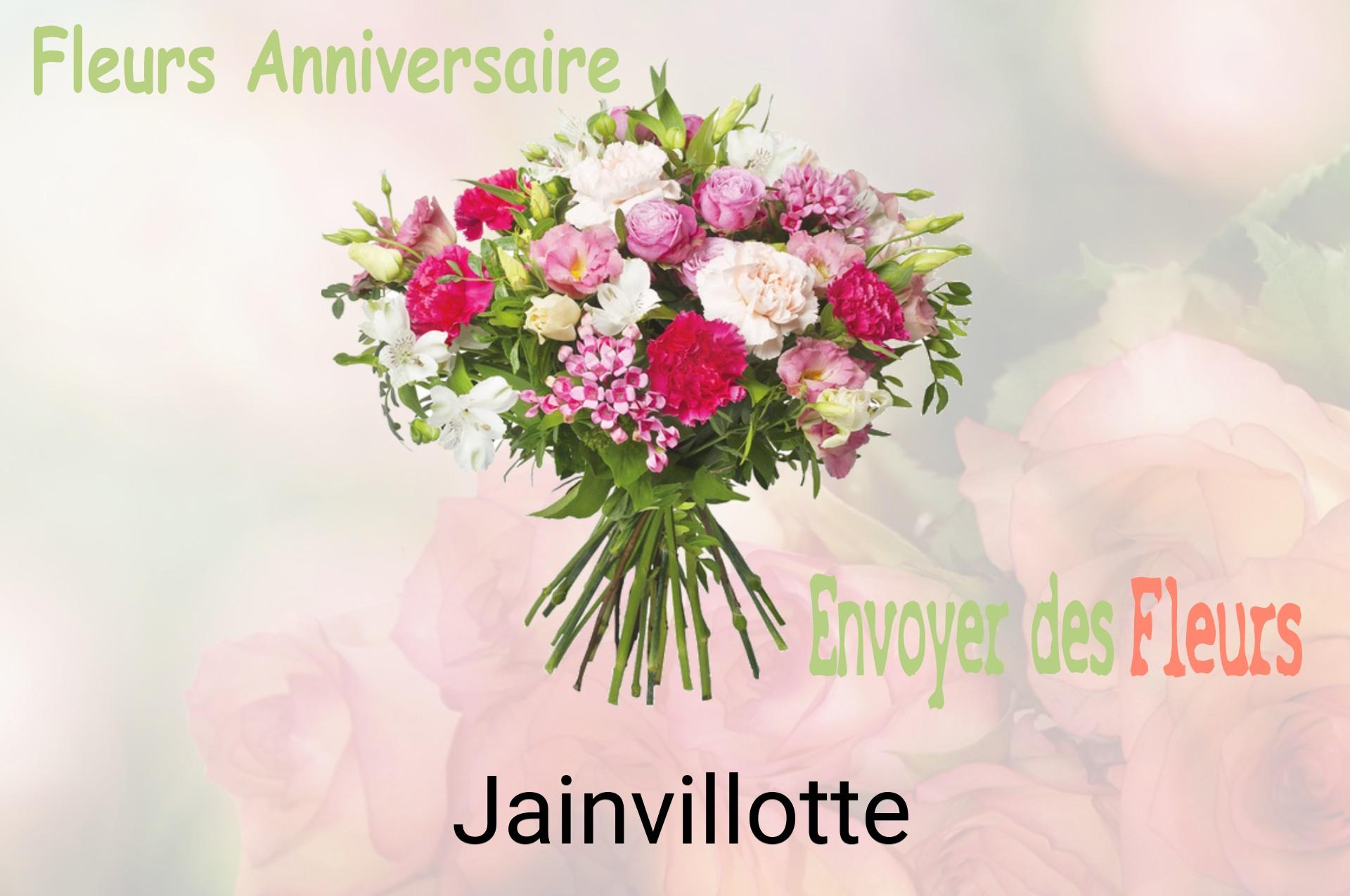 Bouquet de fleurs d’anniversaire livré à Jainvillotte